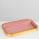 Decoration stand, 1 strip, 1 place, 35 × 24 × 3 pink color