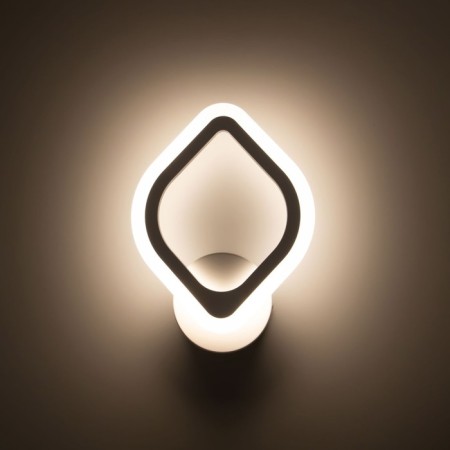 Sconces Citilux "rhombi" CL236B310, 17x24 cm, 1x12W, LED, white color-4