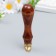 Printing figure for wax with a wooden handle "House" 2.3x1.1 cm