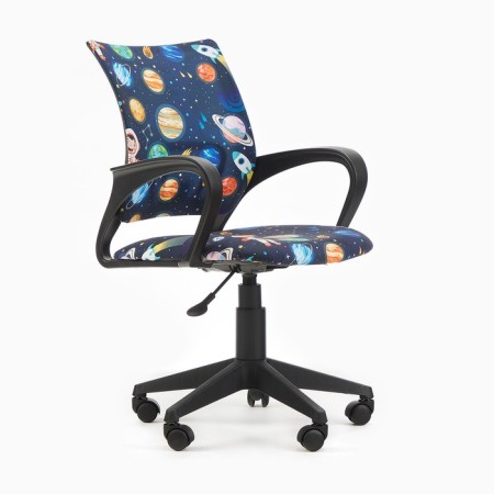 Armchair children's bureaucrat Burokids 1 Spaceman black, plastic