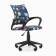 Armchair children's bureaucrat Burokids 1 Spaceman black, plastic