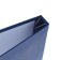 Folder "Graduation Qualification Work" Bumvinyl, scallops/cassation, without paper, blue (capacity up to 300 sheets)