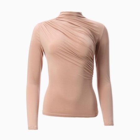 Women's jumper with draping Mist Classic Collection, p. 48, beige-5