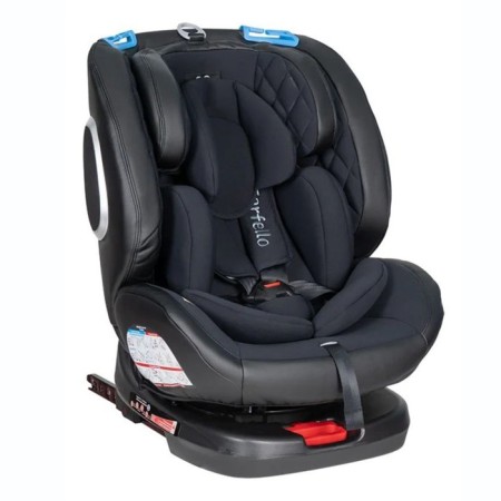 Car seat children's Farfello, ISOFIX system, black color