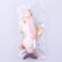 A toy for cats with mint "trout" from textiles, 20 cm
