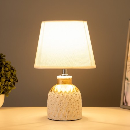 Louise table lamp E14 40W white-gold 20x20x32 cm-1
