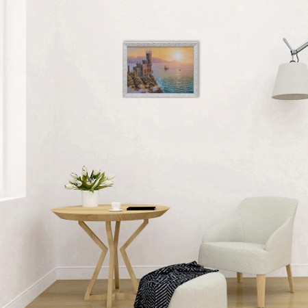 Picture "Lastochkino Nest" 57x77 cm-6
