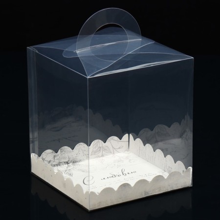 Confectionery box, chest, packaging, “with love”, 16 x 16 x 18 cm
