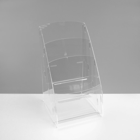 Dispenser A5, 15.5 × 25 × 23 cm, for 3 departments, 2 mm outflow in a protective film-2