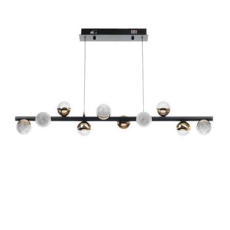Lamp with DDD "Ricardo" 10XLED 40W black and gold 88x16x20-120 cm