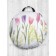 Pillow Siddle "Flowers of Spring", decorative, d = 52 cm
