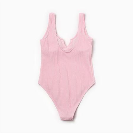Swimsuit female adhesive minku color pink 48-2