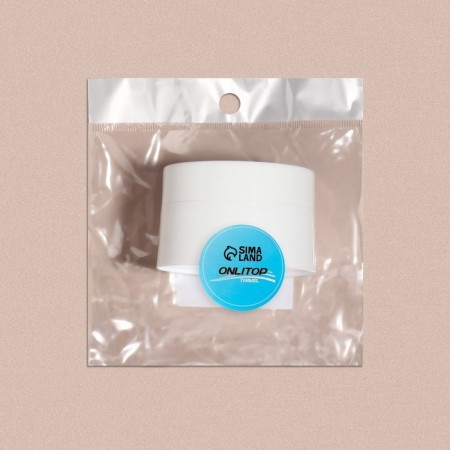 Storage jar, 60 ml, d = 6.3 cm, white color-6