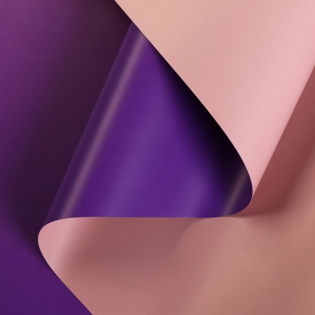 Matte Film Bilateral "Gradient", Lavender-violet, 0.5 x 10 m-1