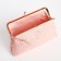 Cosmetic bag on the farmar, pink color