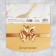 Gift envelope with the inner pocket “Congratulations!”, Gold marble 20 x 9.5 cm