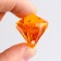 Crystals are plastic decorative, set 25 pcs., Size 1 pc. - 3 × 2.2 cm, color mix