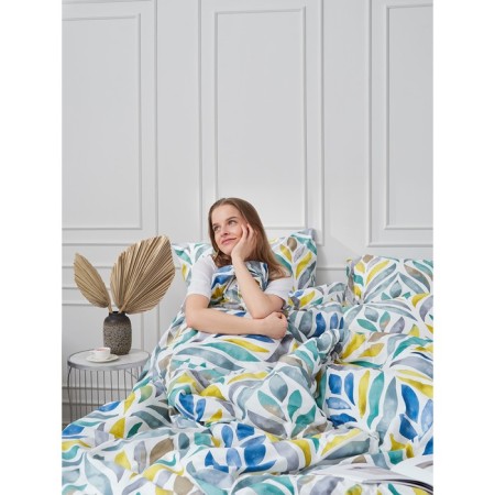 Bed linen 1.5 joint venture, size 150x214 cm, 143x215 cm, 70x70 cm - 2 pcs-7