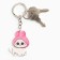 Acrylic key -keychain "You are just a miracle", 10.3 x 4.2 cm