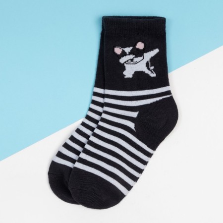 Children's socks KAFTAN "BULDOG", size 16-18, color gray-1
