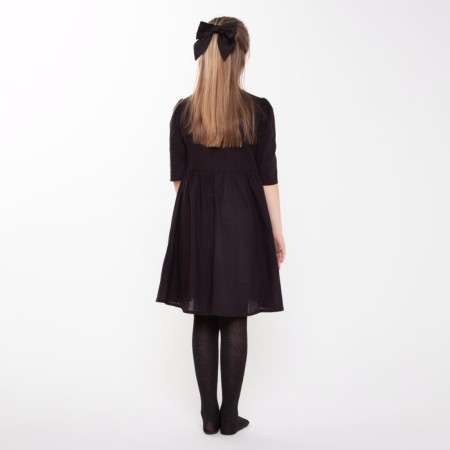 Pantyhose children, black color, height 146-152-5