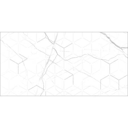 Decor Siluet GT White, GT124VG 50x25-4