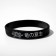 Silicone Bracelet "Dragon" Japanese, black and white color