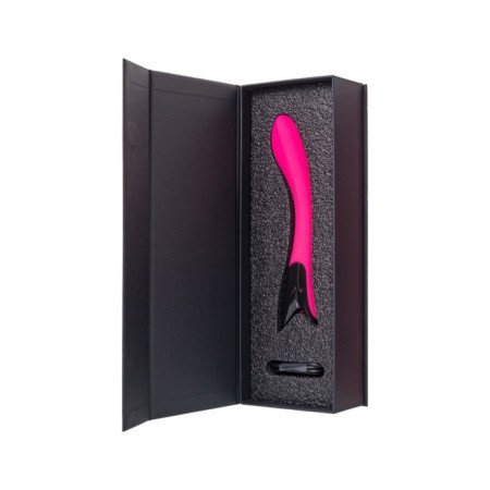 Vibrator Eroteq Mecawn, silicone, 20.5 cm, pink-11
