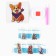 Diamond mosaic sticker for children "Korgi Korgi", 9 x 6 cm, set for creativity
