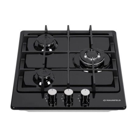 Hound panel Maunfeld eghe.43.33cb/g, gas, 3 burners, black-5