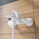IDDIS RAY RAYWT02I02 bath mixer, white matte