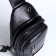 Sling bag, artificial leather, black color