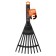 Robble fan, plate, length 35 cm, plastic, plastic handle