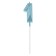 Candle in the cake on the skewer "Almaz", the number "1", blue, 4.8x2.6 cm