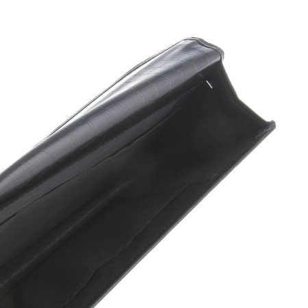 Business folder, artificial leather, 350 x 250 x 30 mm, 1 compartment, on the castle, 3D06 "crocodile"-3