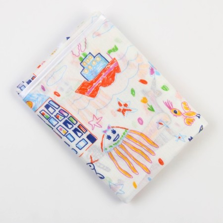 Bleanie with PVC Cover, 68x100 cm, elastic band, Mix colors-3