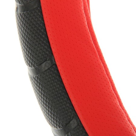 Braid on the steering wheel Lavita, size m, red, PVC-1