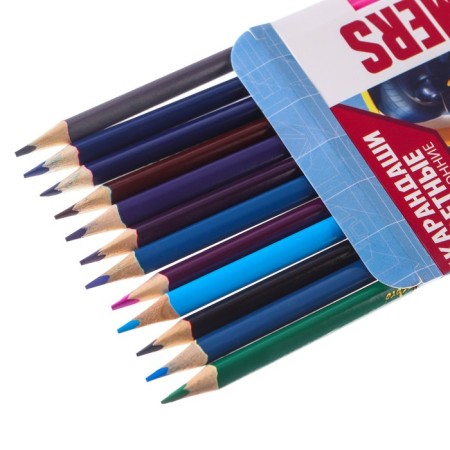 Pencils colored 24 colors, bilateral, Transformers-1