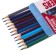 Pencils colored 24 colors, bilateral, Transformers
