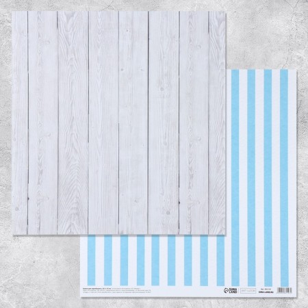 Scrapbooking paper "White tree", 30.5 x 32 cm, 180 g/m²-1