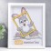 Photo frame plastic L-3 20x25 cm white (plastic screen)