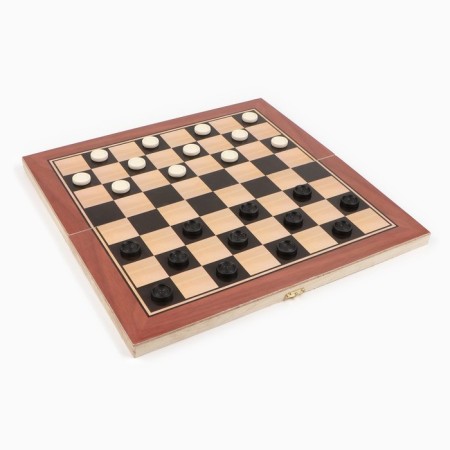 Narts "Labart", wooden board 39 x 39 cm, with a field for playing checkers-1