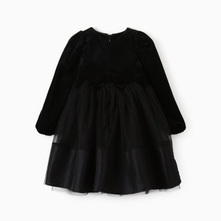 Платье детское нарядное KAFTAN рост 120, черный-11