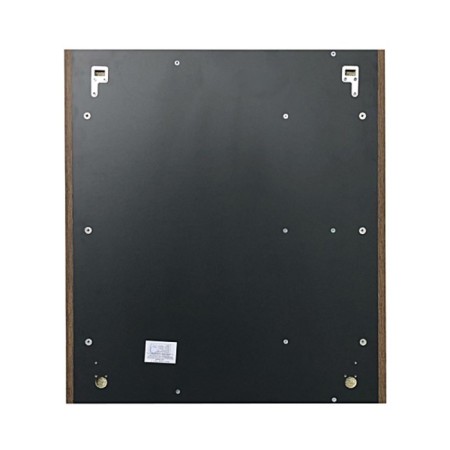 Mirror Cauline Cabinet Porto 75 for the bathroom, dark brown oak color-5