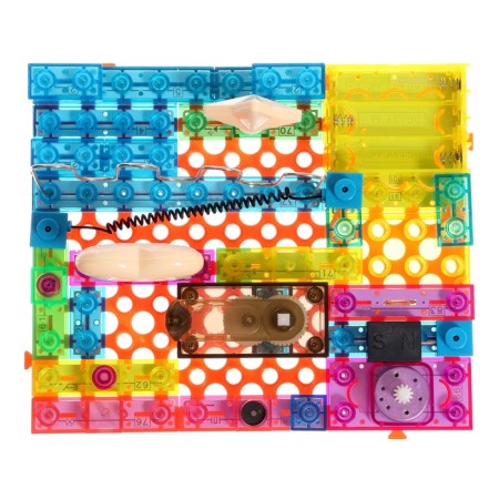 Block-electronic designer "Electronic Labyrinth", 72 schemes, 34 parts-2