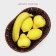 A basket for fruits and bread "Ohio" 28 × 20 × 6.5 cm, oval