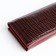 Women's wallet on a magnet, burgundy color