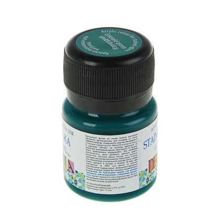 Glass paint stained glass decol, 20 ml, emerald, 4226720-1