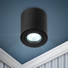 Светильник OL21 BK MR16/GU10, черный, 1х35Вт 8х8х9 см