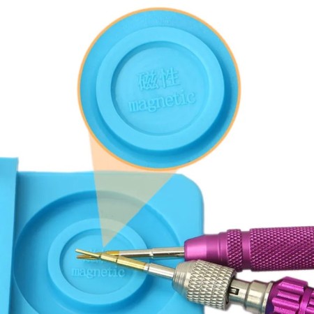 Heat -resistant silicone watch rug, non -sliding, 45 x 30 cm-6